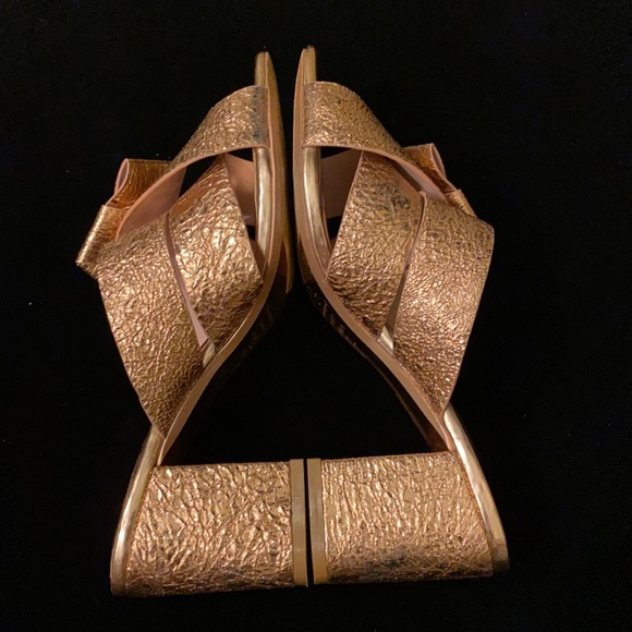 Rose Gold Ted Baker Sandals - Picture 5 of 11